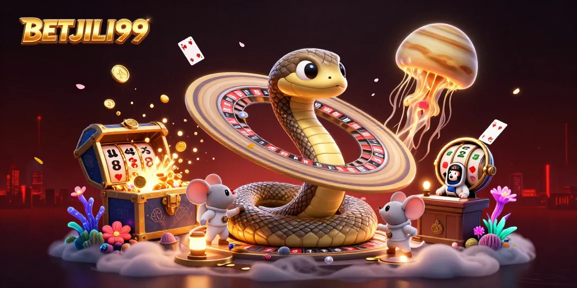 Engage with BETJILI99's thrilling casino experience featuring animated charts and colorful gaming elements.