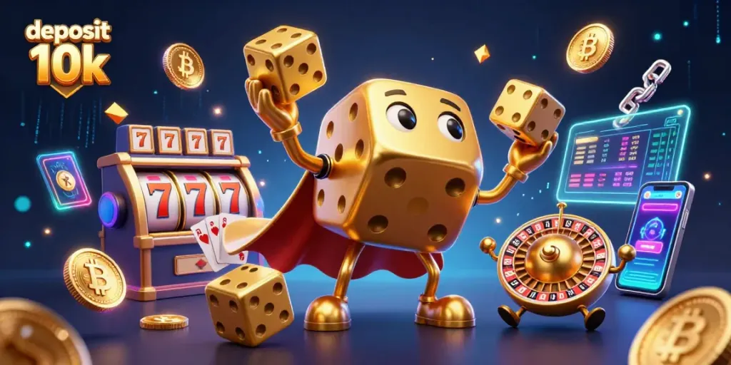 Engage in thrilling gameplay with deposit 10k for massive wins in slots and casino action.