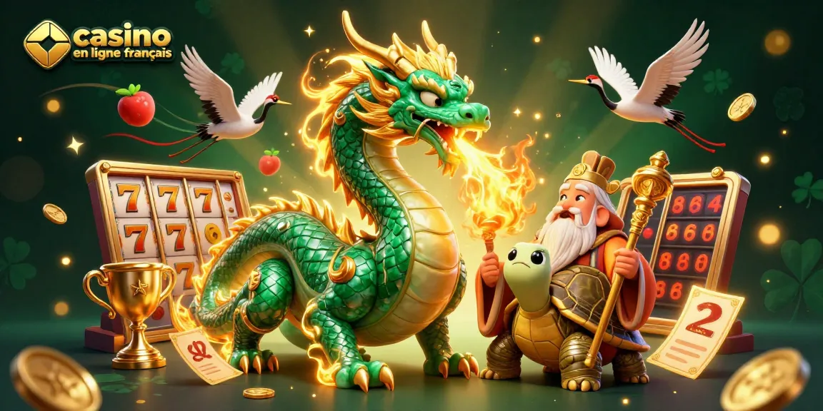 Vivez l'excitation des jeux avec le casino en ligne français, dragons et jackpots éblouissants ensemble !
