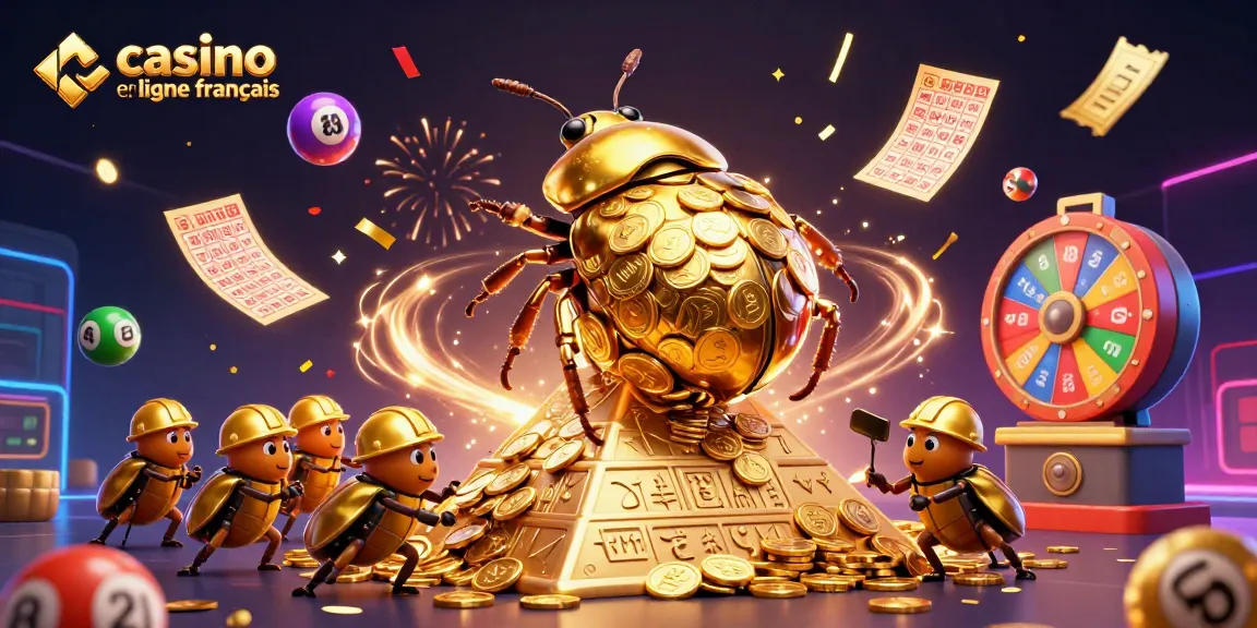 Jouez à des jeux captivants sur casino en ligne français tout en découvrant des symboles de casino animés.
