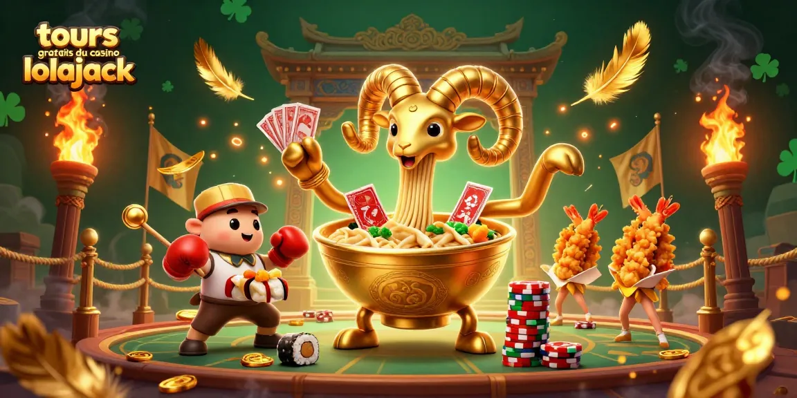 Experience the excitement of tours gratuits du casino lolajack with vibrant casino characters and dynamic game elements.