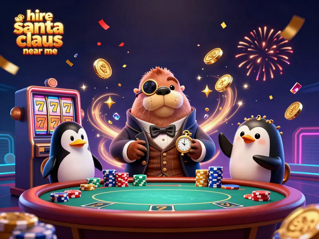 Engage in casino fun while planning to hire Santa Claus near me this holiday season!