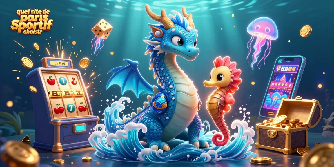 Quel site de paris sportif choisir avec un dragon azur et un chevalier seahorse dans un univers de casino