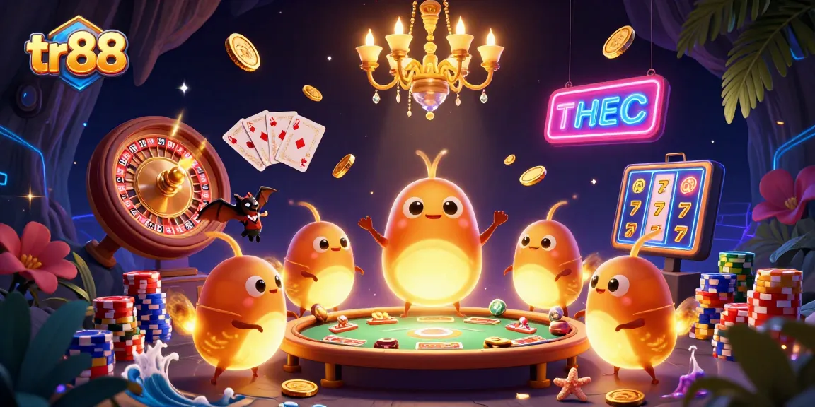 Experience excitement at tr88 casino with lively glowworms and dynamic game elements.