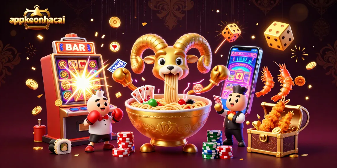 Engage in thrilling gameplay at appkeonhacai with 3D casino characters amid dynamic jackpot scenes.