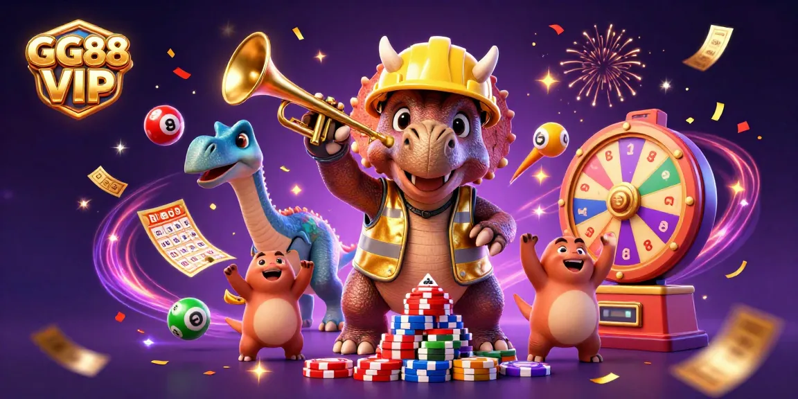 Experience thrilling GG88 VIP action with dynamic gaming elements and vibrant celebration.